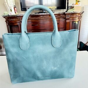 Portland leather Goods Aqua Rainstorm